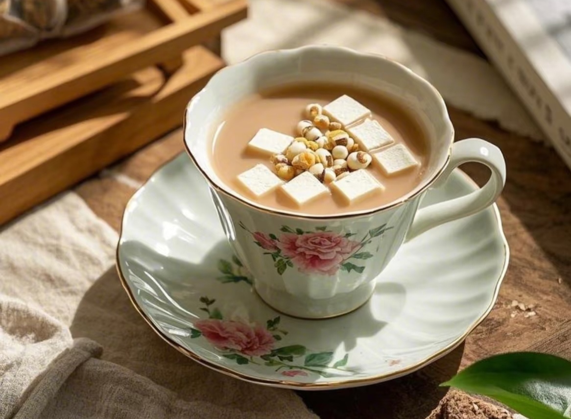 祛湿排毒奶茶