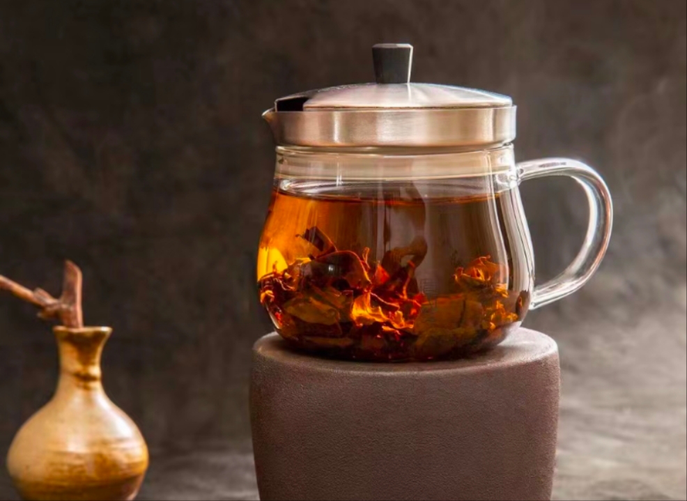 陈皮普洱茶